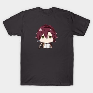 Chibi Shikanoin Heizou Genshin Impact hold a knife T-Shirt